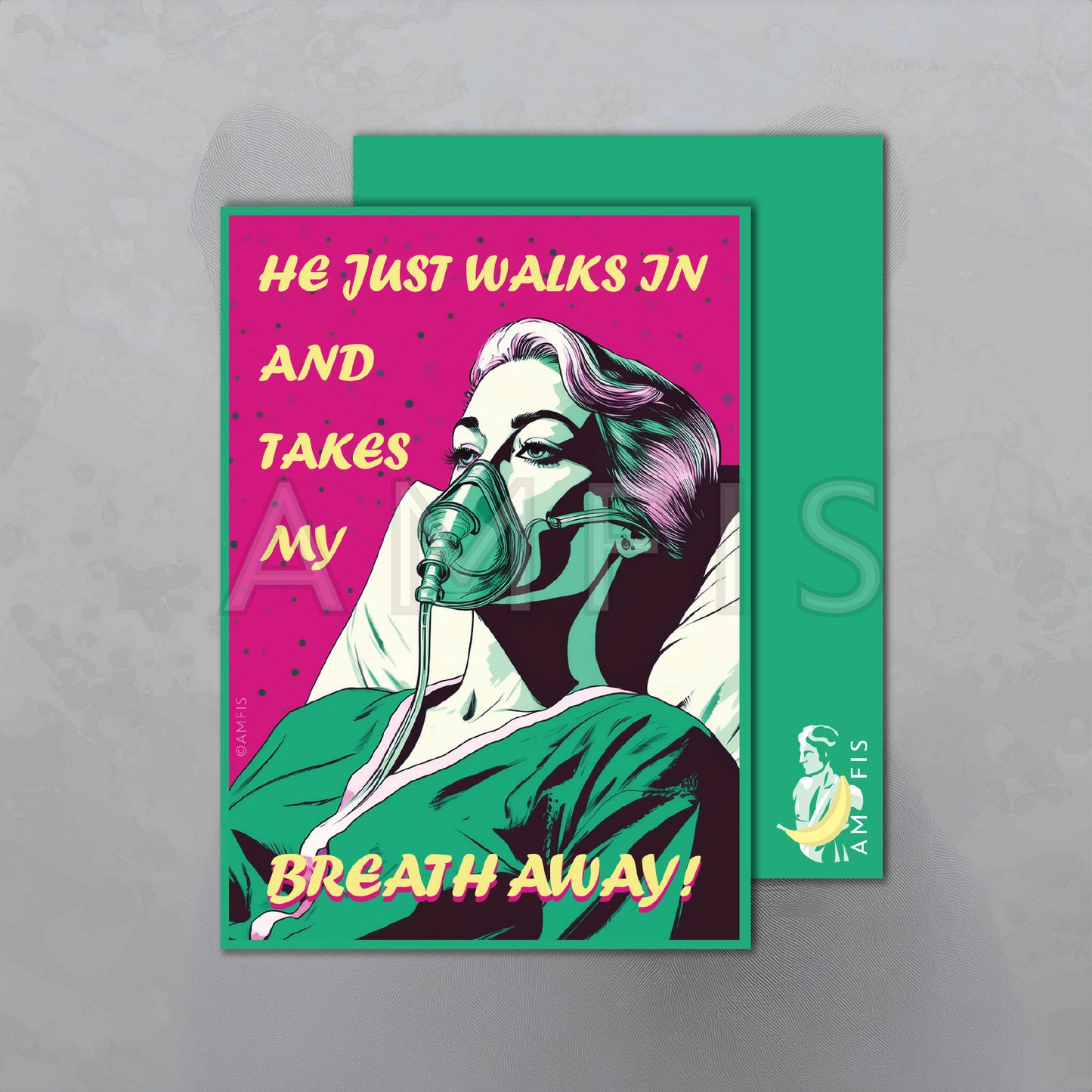 He just walk in and takes my breath away!