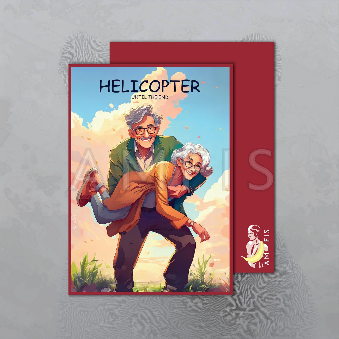 Helicopter. Until the end.