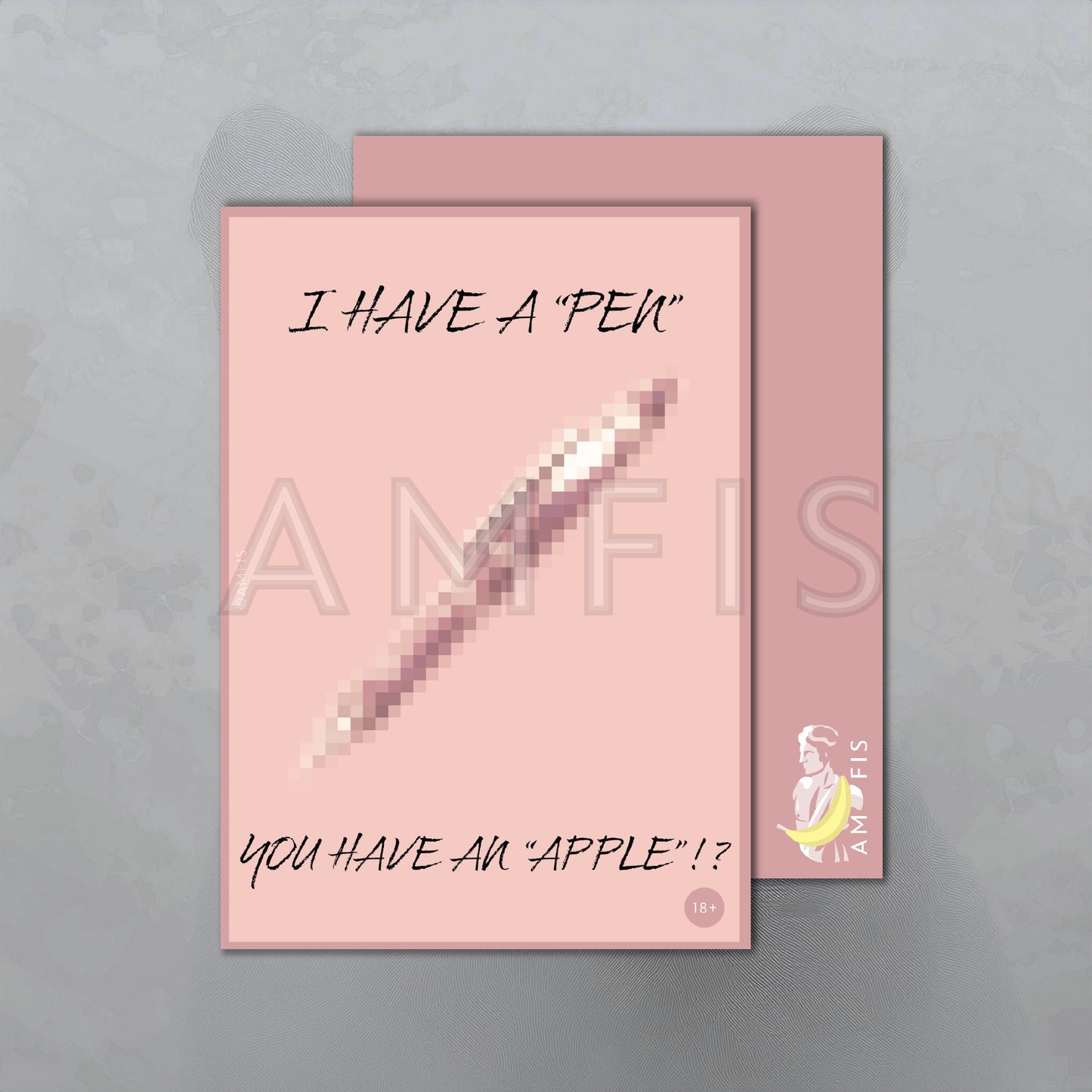 I have a "pen" you have an "apple"!? (18+)
