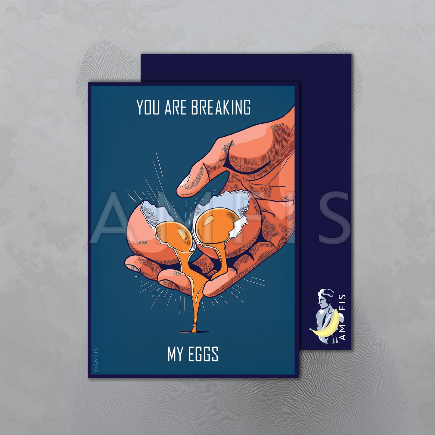 You breaking my eggs