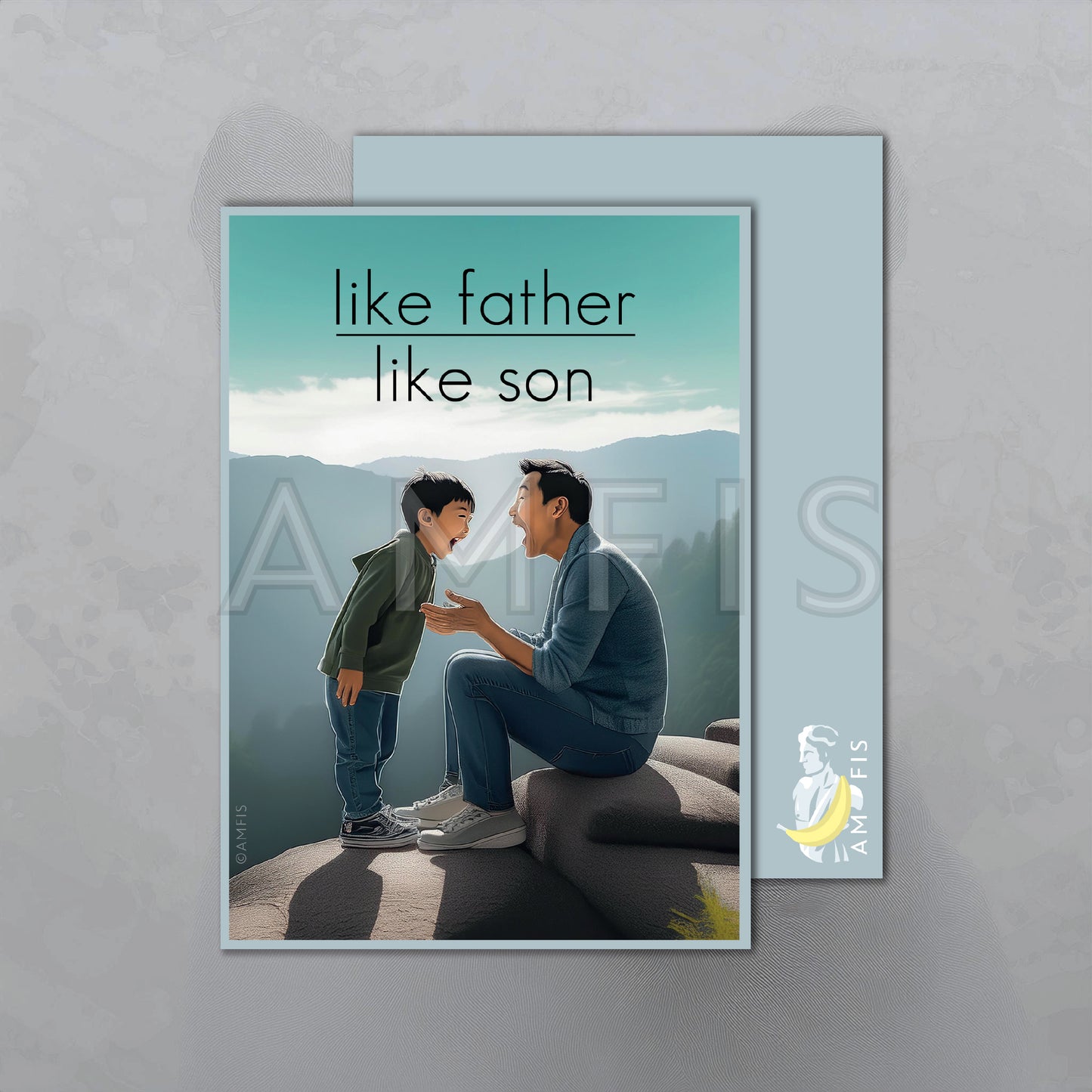 Like father-Like son.