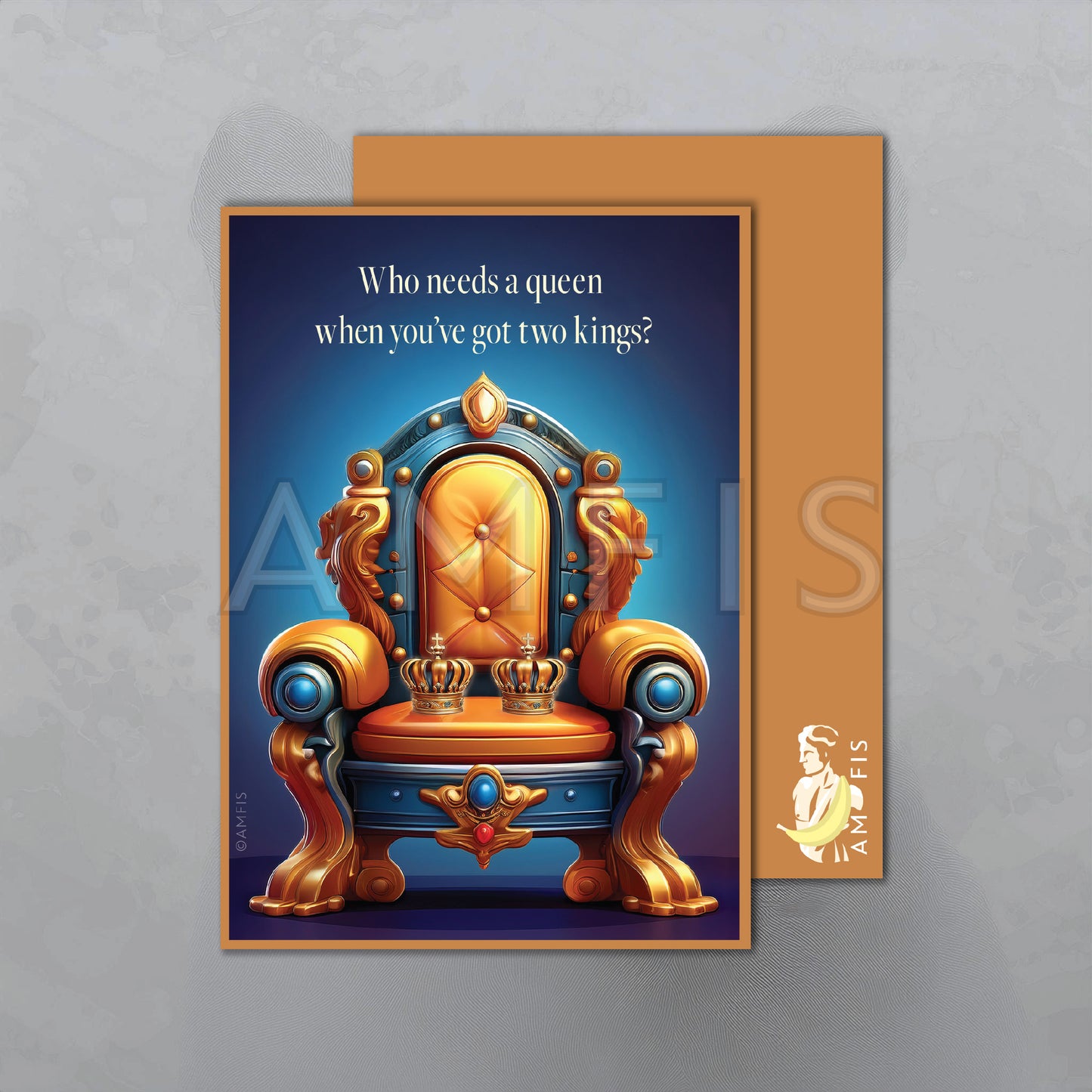 Who needs a queen when you've got two kings?